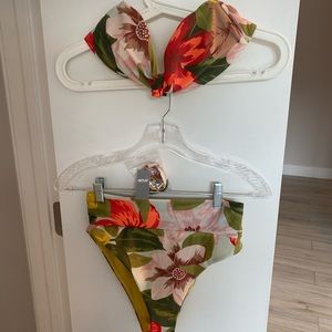 Aerie strapless swimsuit NWT